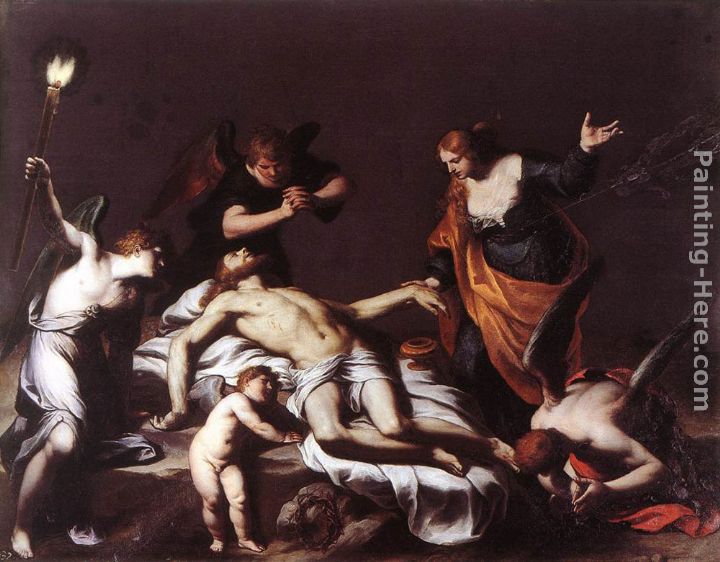 Alessandro Turchi The Lamentation over the Dead Christ